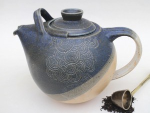 Teekanne Steinzeug Keramik