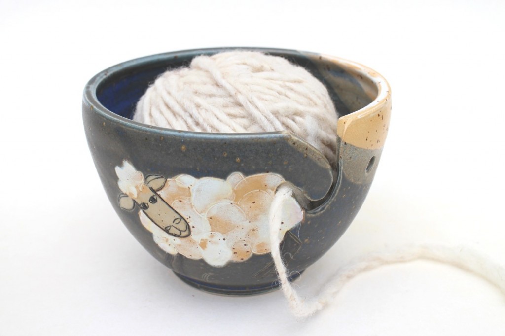 Garnschale, yarn bowl 